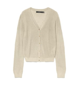 Cardigan in Maglia - Black