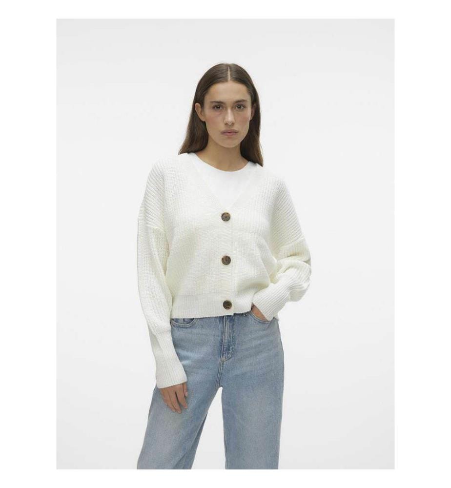 Lea Strickjacke - Weiss
