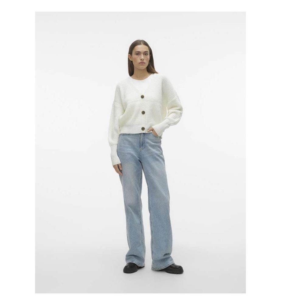 Lea Strickjacke - Weiss