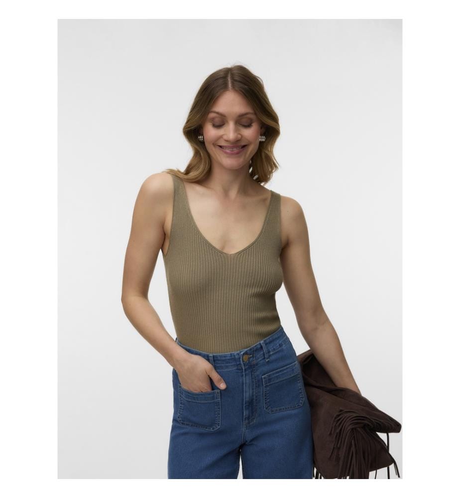 Glory Mesh-Top - Khaki