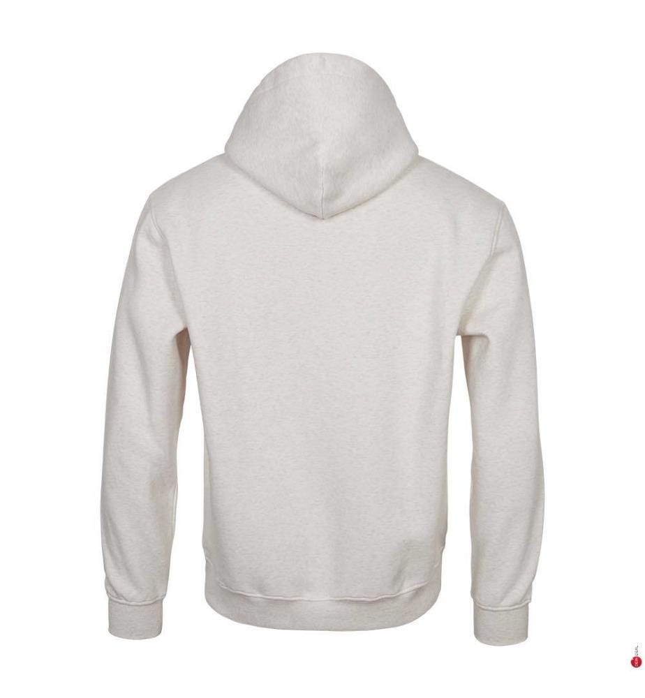 Hoodie Essential Flag Hood Regular Fit - Oat Marl Htr