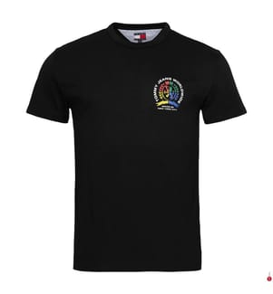 Crest Regular Fit T-Shirt - Black