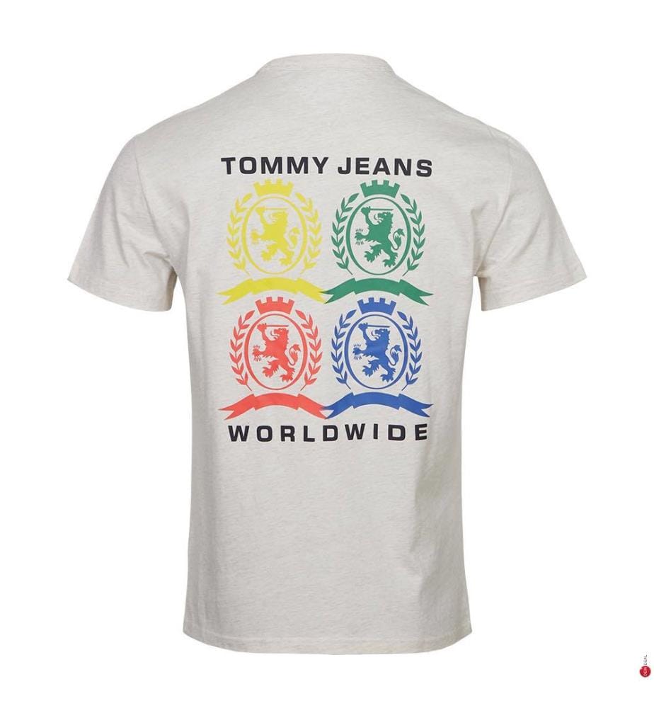 T-Shirt Crest Regular Fit - Oat Marl Htr