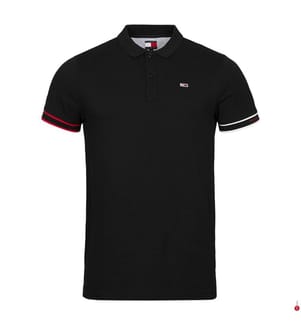 Slim Fit Polo - Black