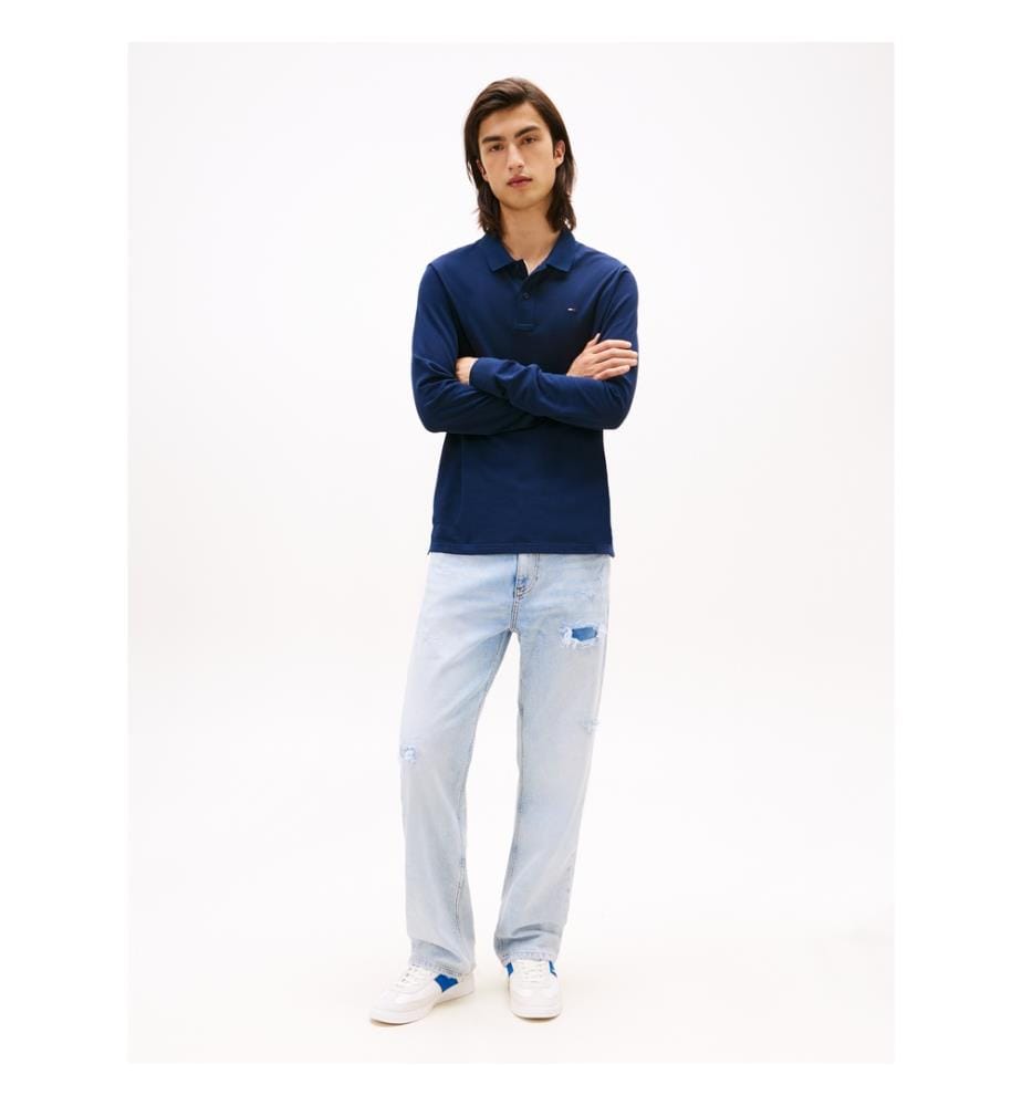 Polo Slim Fit - Blu Marino
