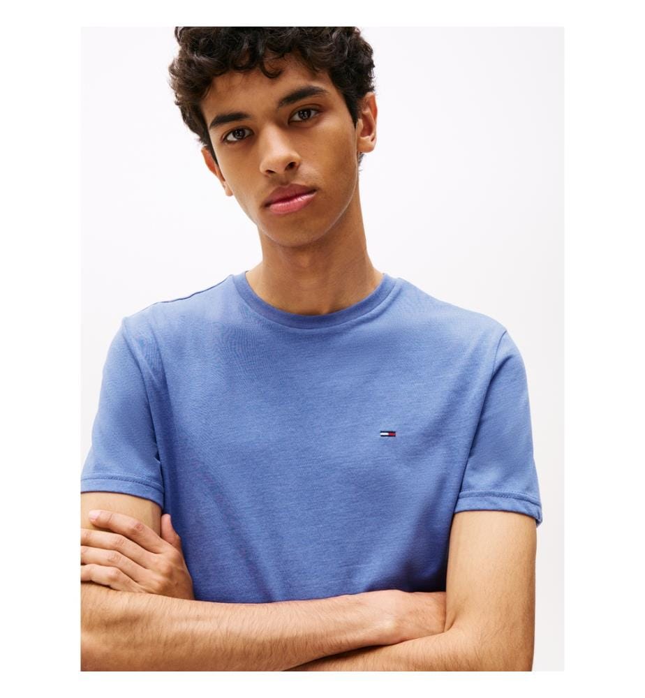 T-Shirt Slim Fit - Hellblau
