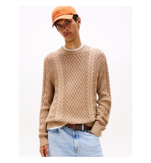 Pullover Slim Fit - Beige