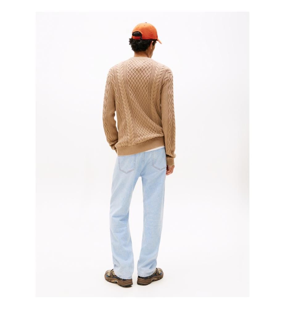 Pullover Slim Fit - Beige