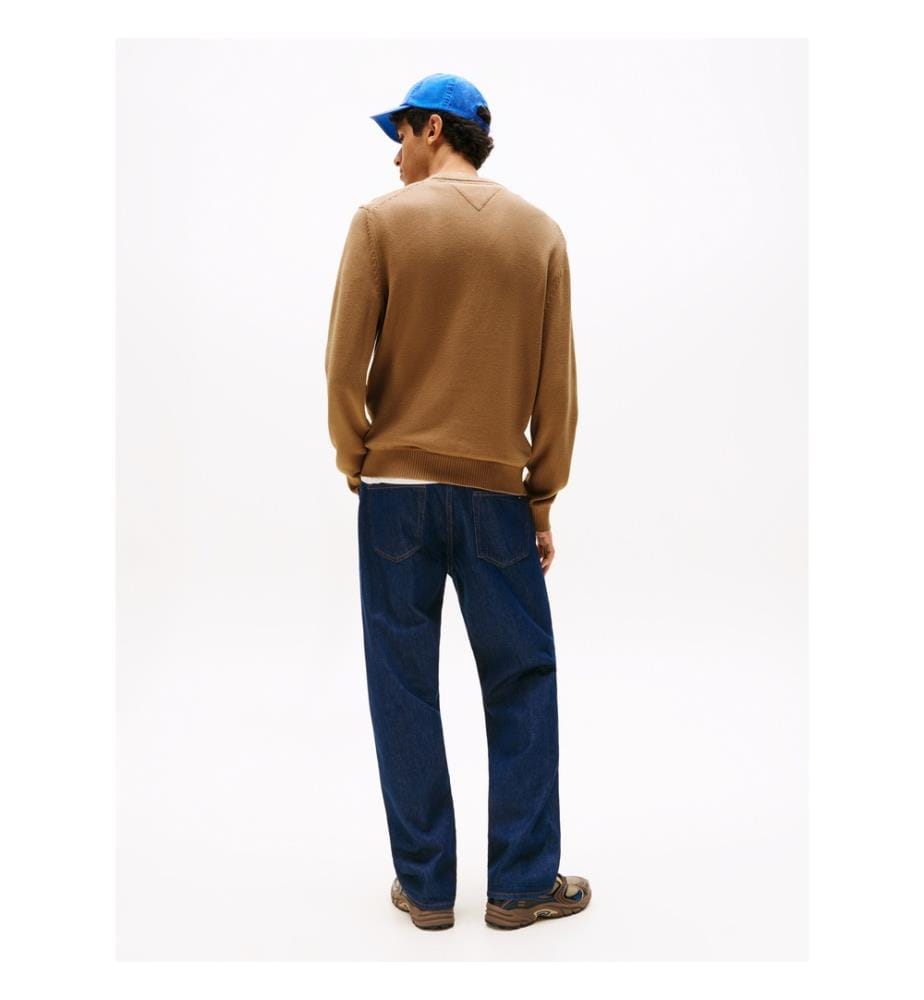 Pull Slim Fit - Brun Clair