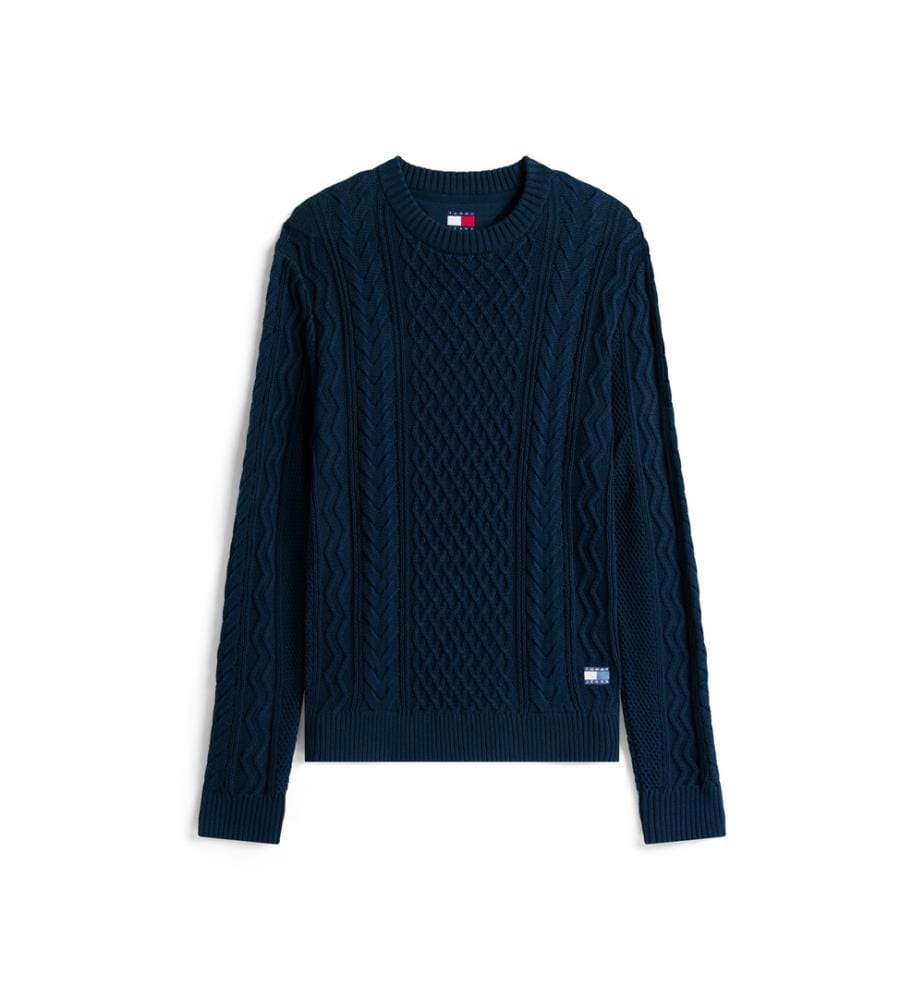 Pullover Slim Fit - Marineblau