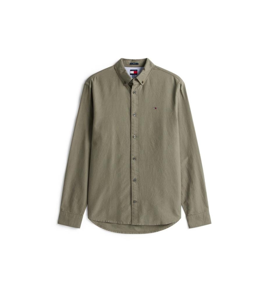 Regular Fit Hemd - Khaki