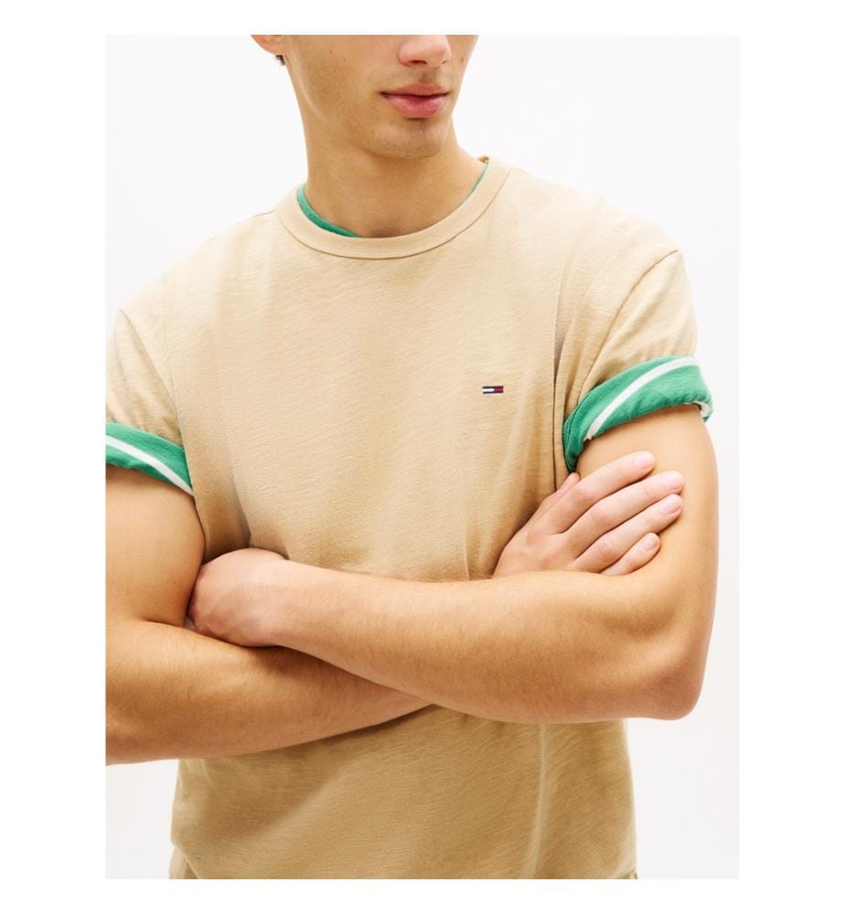 Maglietta Regular Flag - Beige