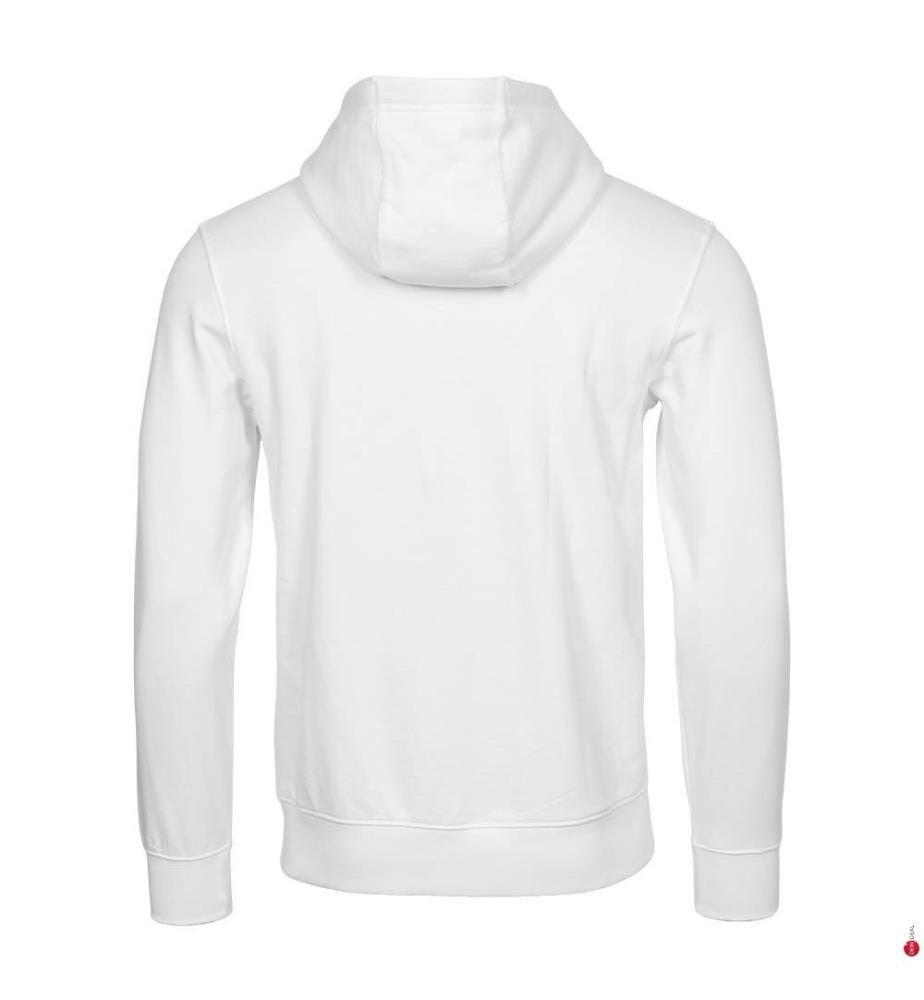 Hoodie Center Stack - Weiss 658 170