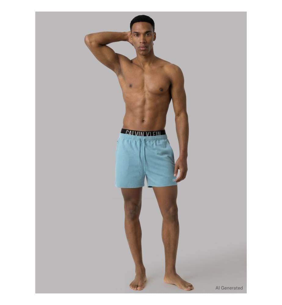 Short de Bain Intense Power - Bleu Clair
