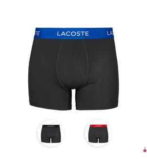 3er-Pack Boxershorts Trunks - Dunkelgrau