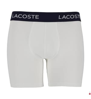 5er-Pack Kurze Boxershorts aus Baumwolle mit Stretch - Weiss