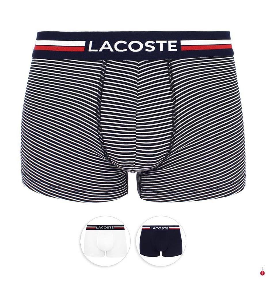 Lot de 3 Boxers Courts Coton Stretch - 3 Coloris