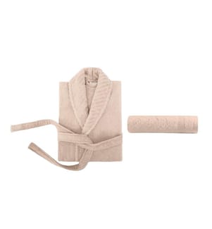 Bathrobe Set 2 Pieces - Pink