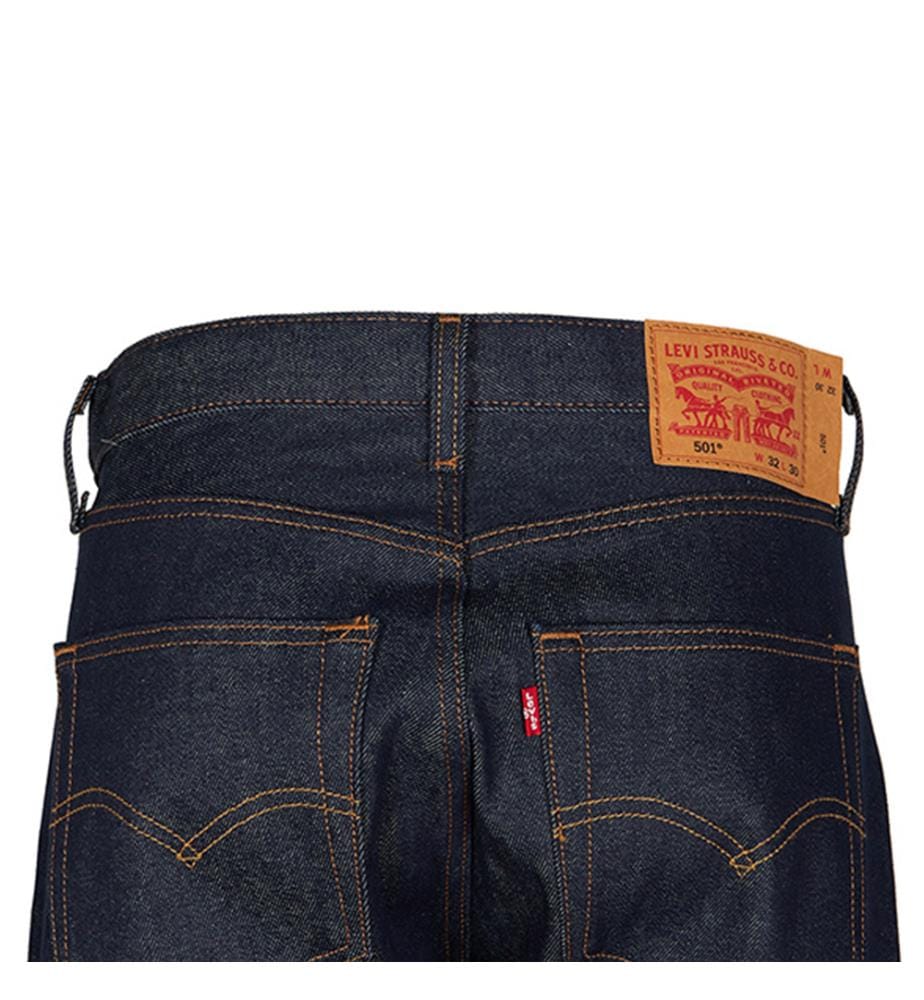 Jean 501 Original Shrink To Fit - Marine