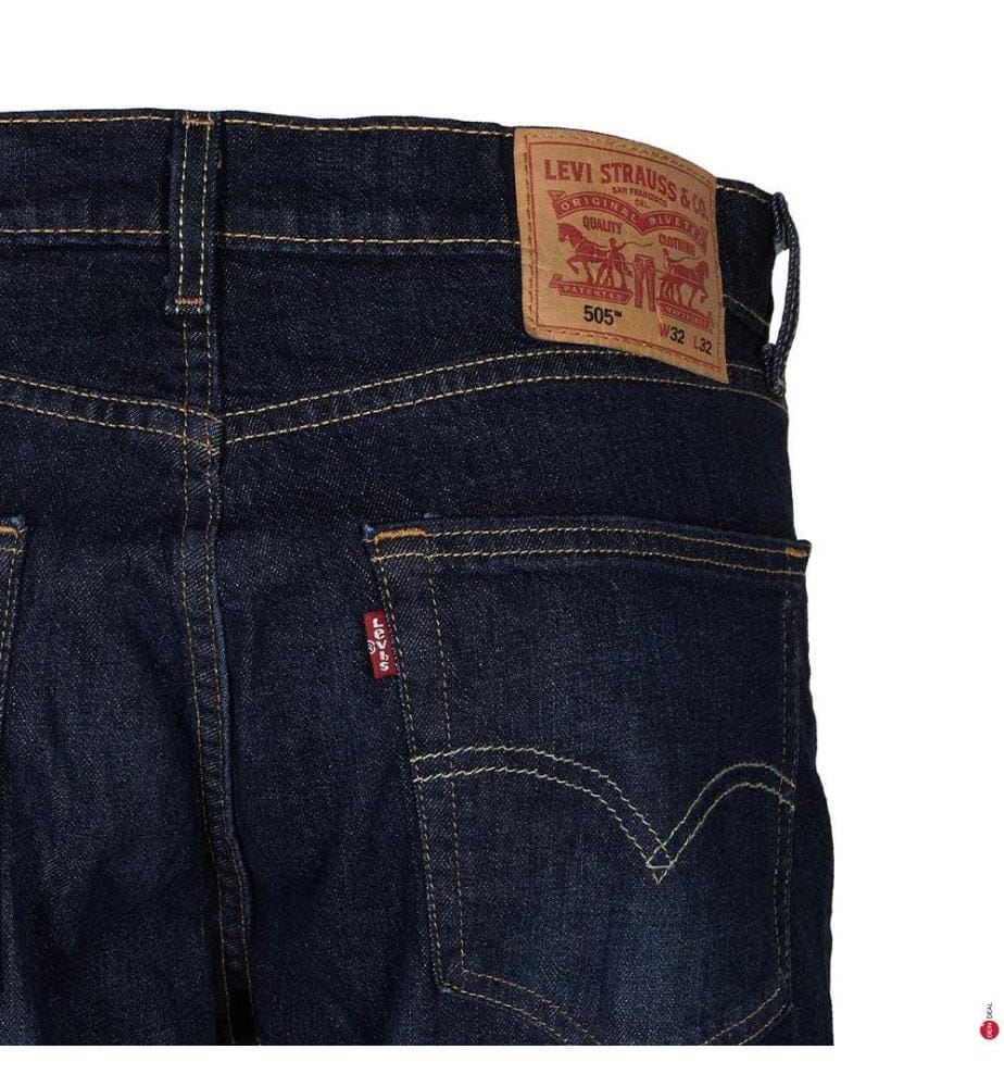 505 Regular Fit Water Less Jeans - Dark Blue