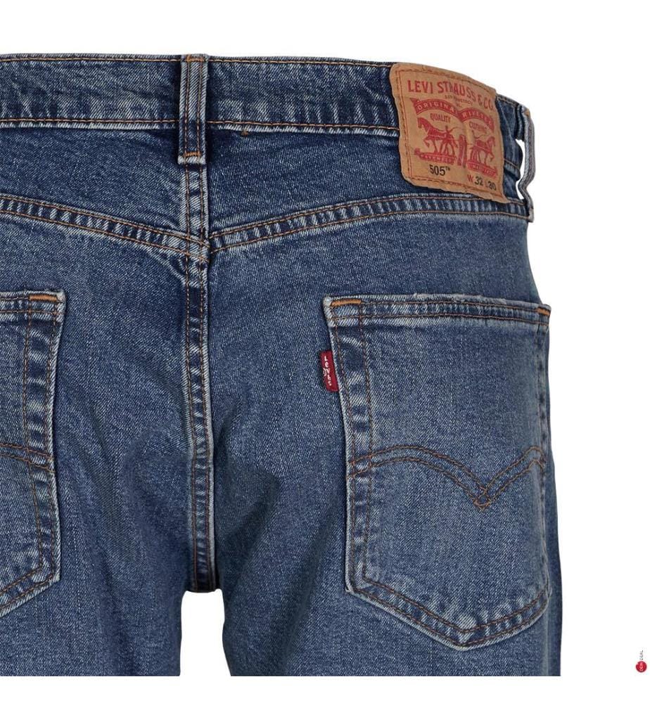 505 Regular Fit Stretch Jean - Blue