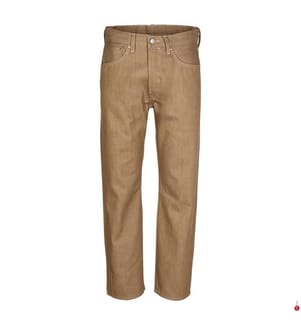 Jean 501 Original Shrink-To-Fit - Marron