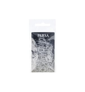 Parsa Beauty - Minihaargummis, transparent 150 Stück