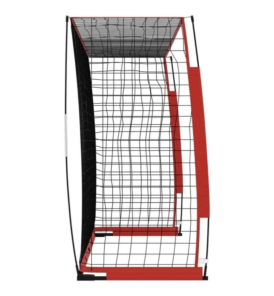 Fussballtor 366,5x91x183 cm Stahl