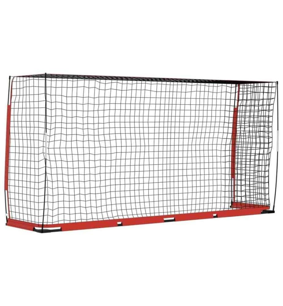 Fussballtor 366,5x91x183 cm Stahl
