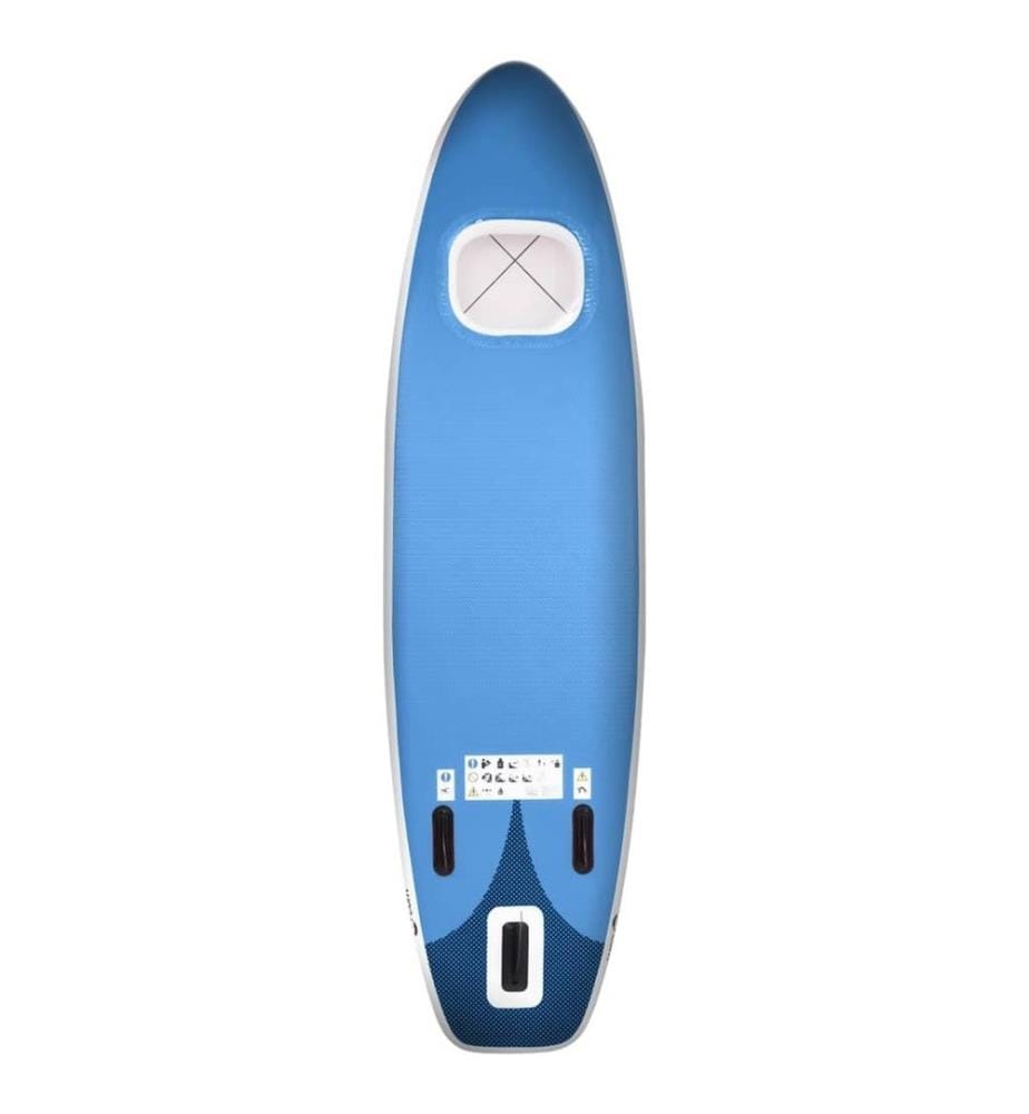 Ensemble de planche SUP gonflable Bleu 360x81x10 cm