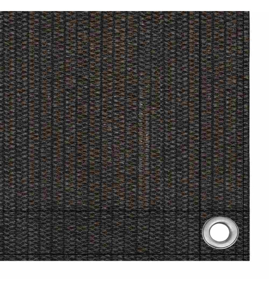 Tapis de tente 200x400 cm Marron