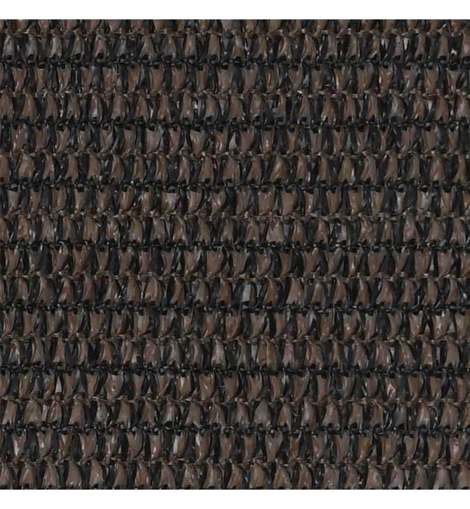 Tapis de tente 200x400 cm Marron