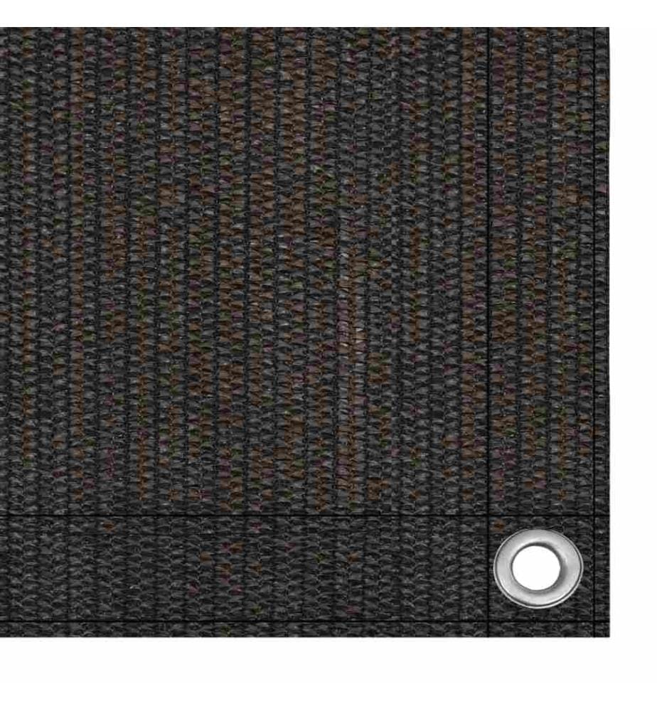 Tapis de tente 250x600 cm Marron