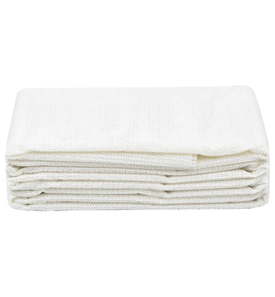Tapis de tente 100x500 cm Blanc