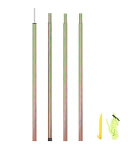 Sonnensegel Stange 200 cm Verzinkter Stahl