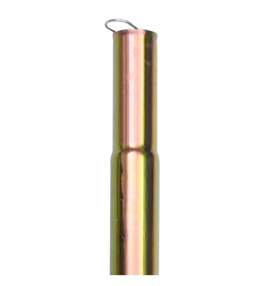 Mât de parasol 200 cm Acier galvanisé