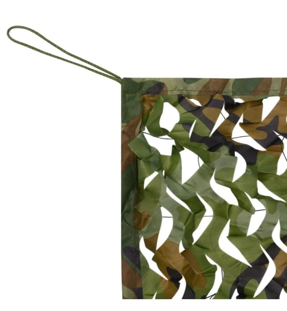 Filet de camouflage avec sac de rangement 4 x 6 m
