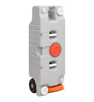 Camping-Wassertank mit Rollen 75 L Grau