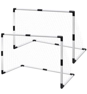 Mini Fussball Torpfosten Netz Set 2 Stück für Kinder