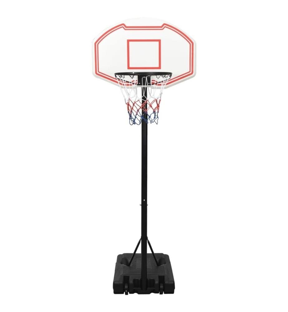 Support de basket-ball Blanc 237-307 cm Polyéthylène