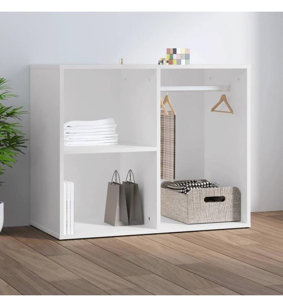 Armoire de dressing Blanc 80x40x65 cm Bois d'ingénierie