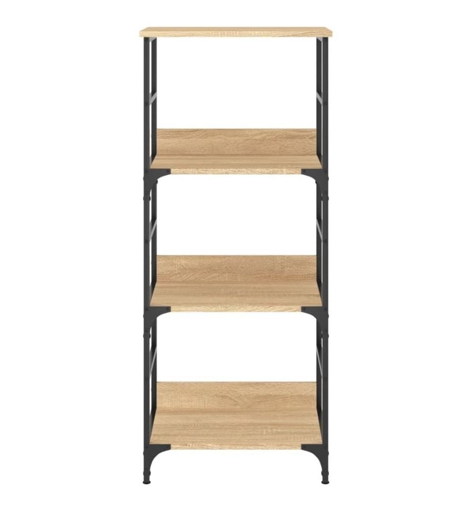 Bücherregal Sonoma-Eiche 50x33x117,5 cm Holzwerkstoff