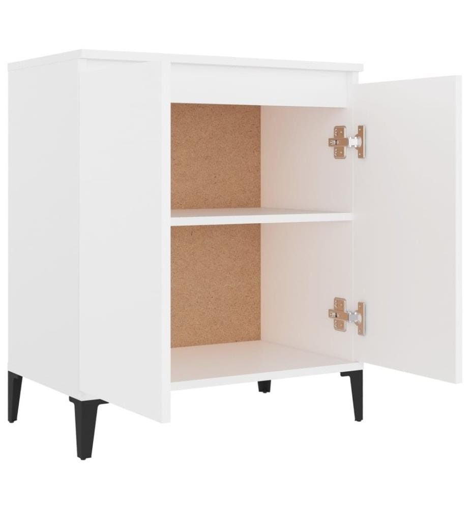 Buffet Blanc 60x35x70 cm Aggloméré