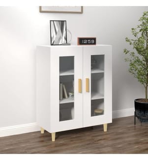Sideboard Weiss 69,5x34x90 cm Holzwerkstoff