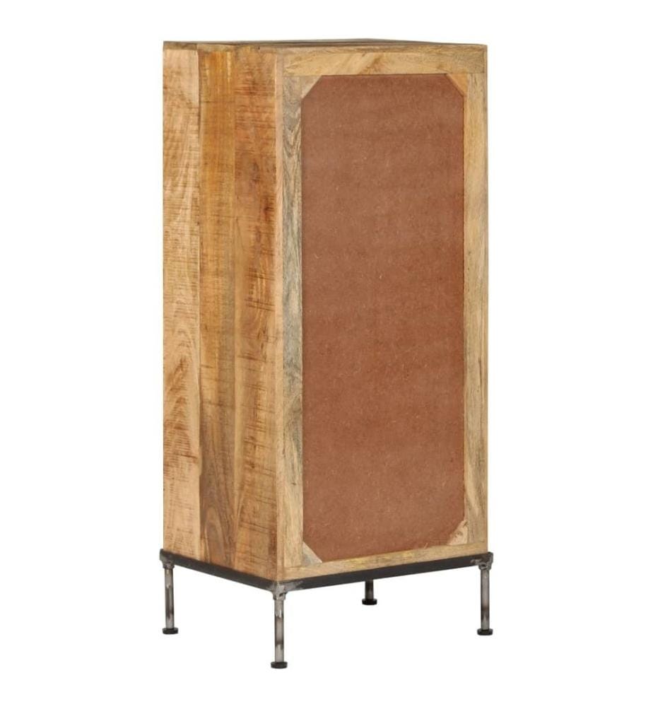 Kommode 45 x 35 x 106 cm Mango-Massivholz