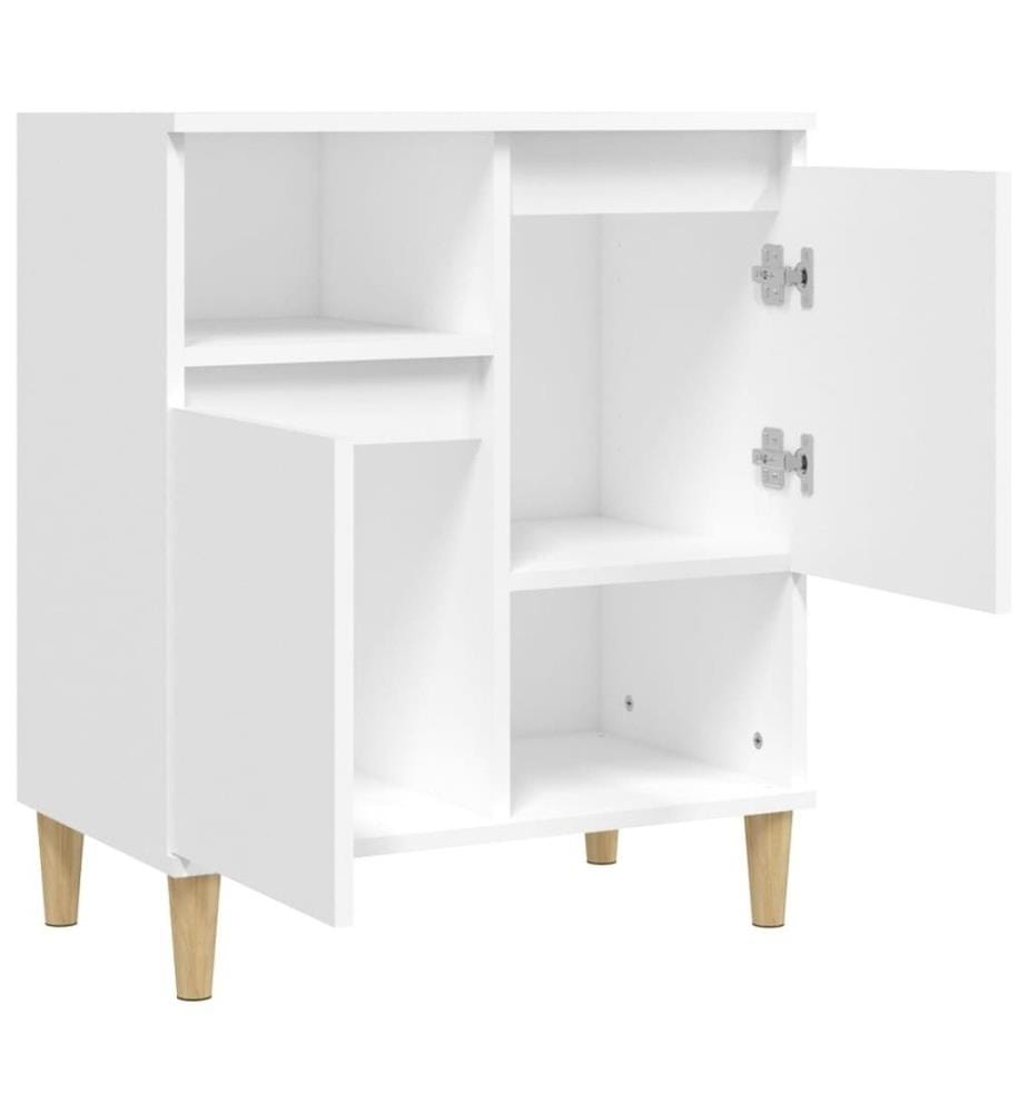 Buffet Blanc 60x35x70 cm Bois d'ingénierie