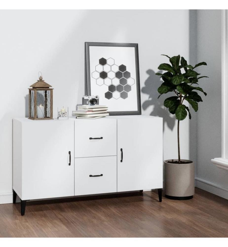 Sideboard Weiss 100x36x60 cm Holzwerkstoff