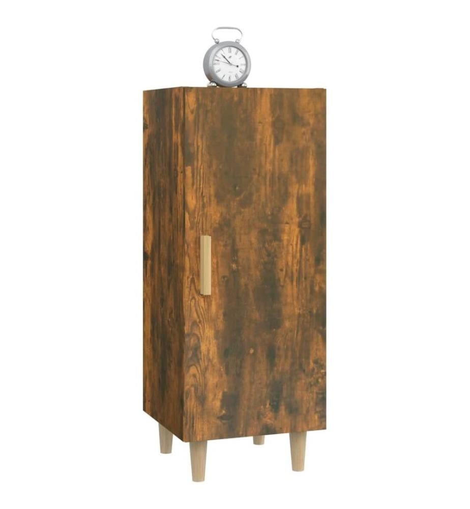 Sideboard Räuchereiche 34,5x34x90 cm Holzwerkstoff