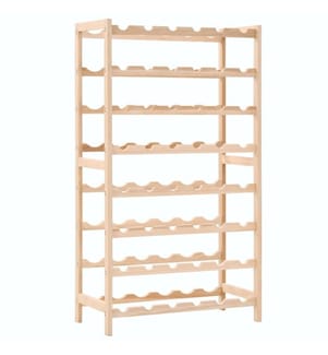 Weinregal Zedernholz 57,5 x 28 x 102 cm