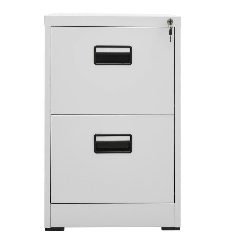 Classeur Gris clair 46x62x72,5 cm Acier